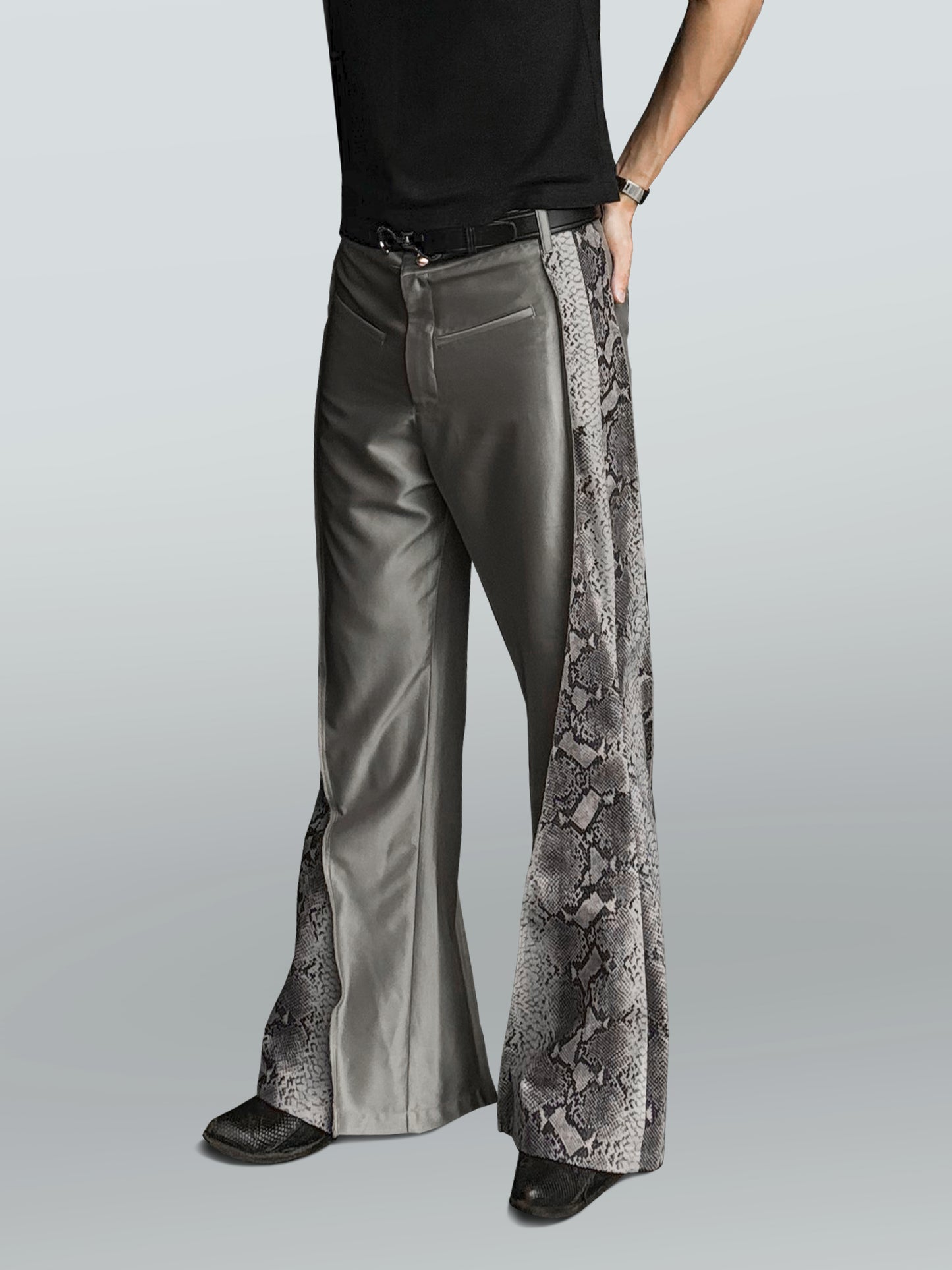 Snake Pattern Trousers