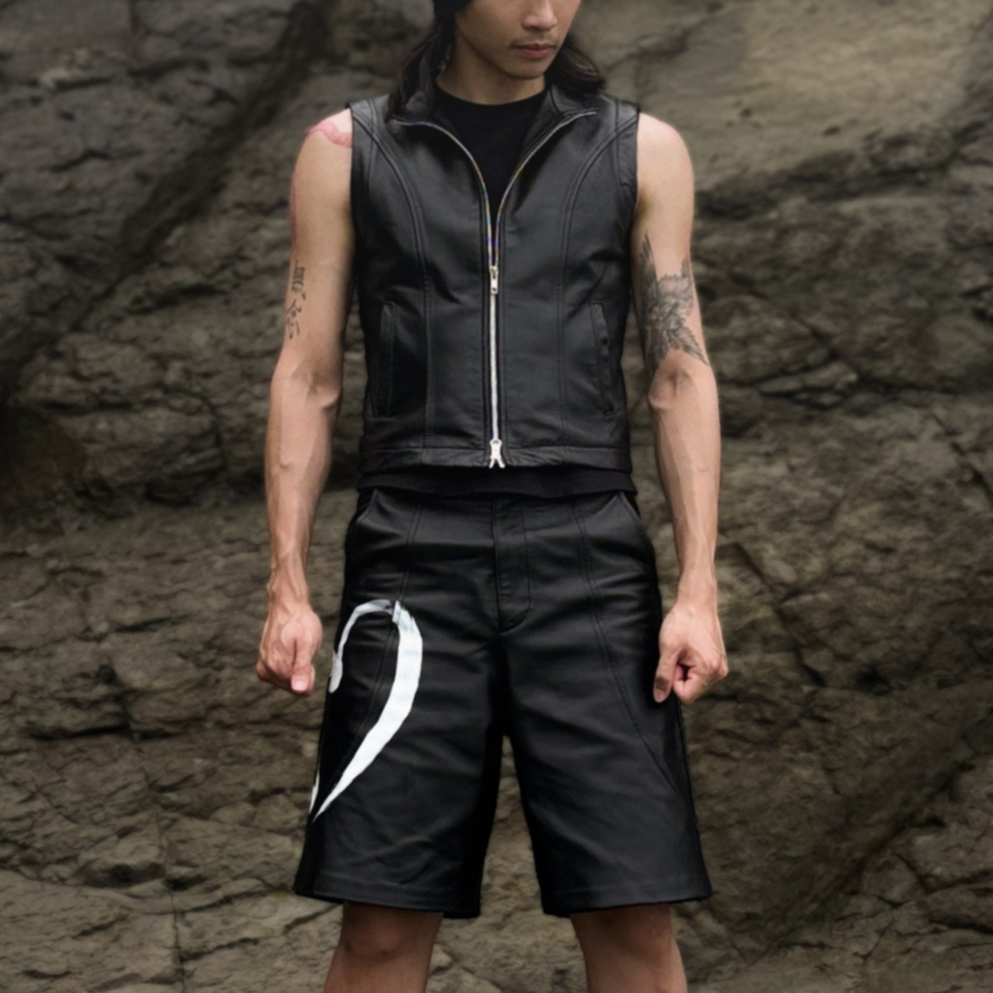 Mind Leather Vest - 2 types